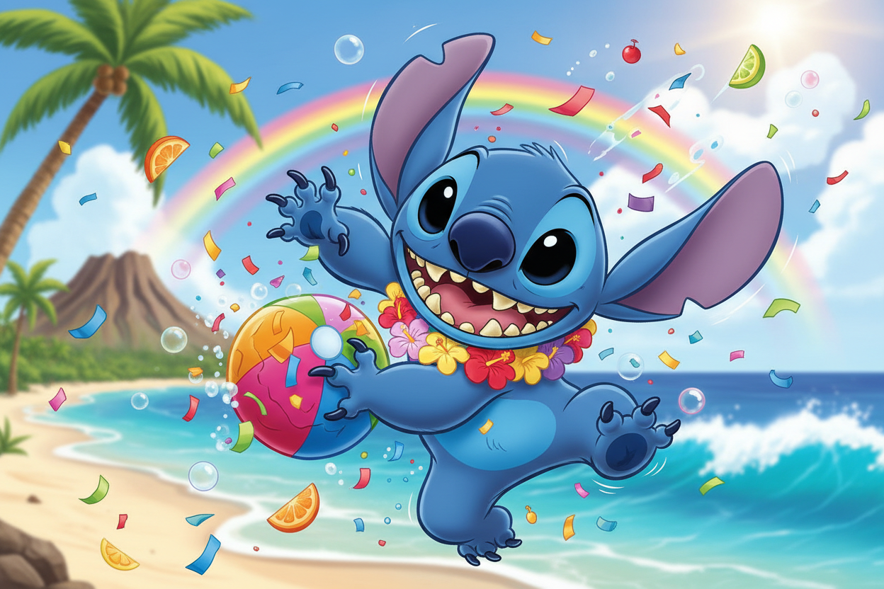 image recreative de Stitch